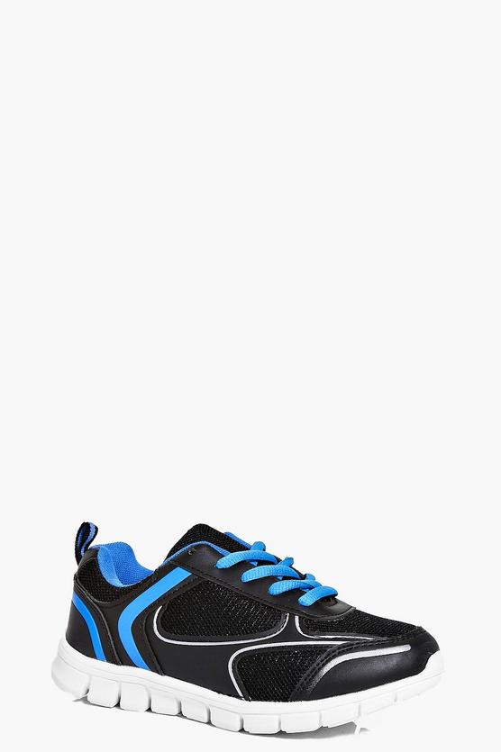 Boys Lace Up Trainers